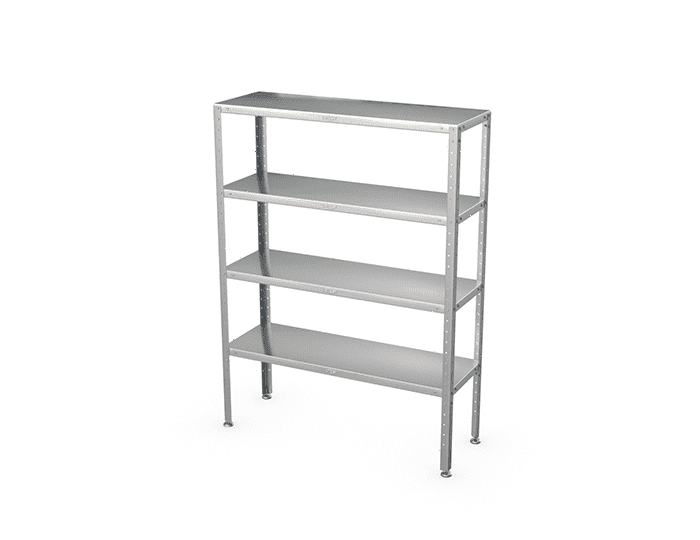 Стеллаж кухонный Atesy СТК-С-1300.400.1800-02-Н (СТКН-1300/400/1800)