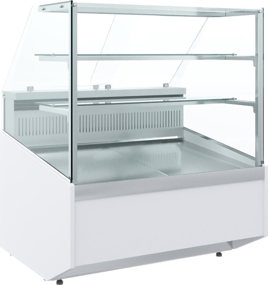 Витрина кондитерская Carboma KC95 VM 1,2-1 Белый глянец 1003 (динамика)