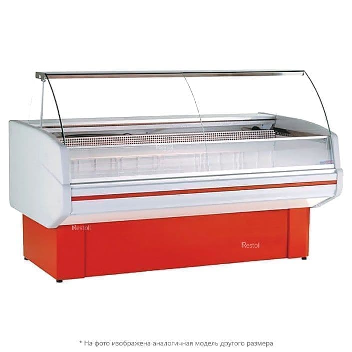 Витрина морозильная Golfstream Двина 150 ВН, красная