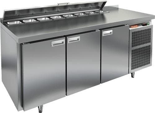 Стол холодильный (саладетта) Hicold SL2‑111SN с крышкой
