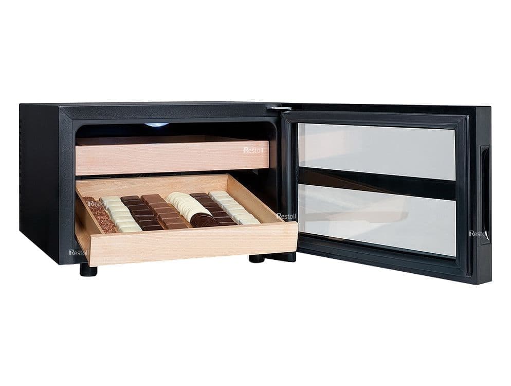 Шкаф холодильный для шоколада La Sommeliere CAC01..+8/+18°С