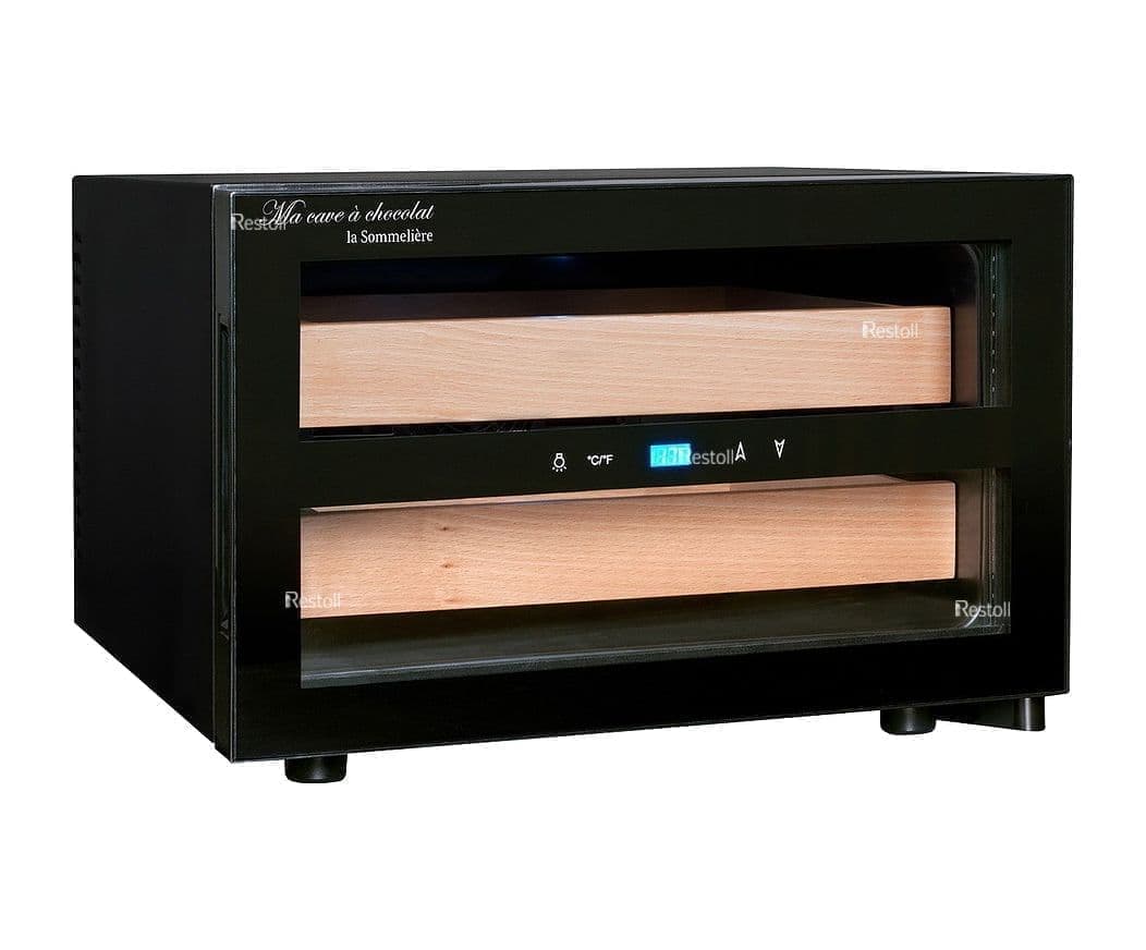 Шкаф холодильный для шоколада La Sommeliere CAC01..+8/+18°С