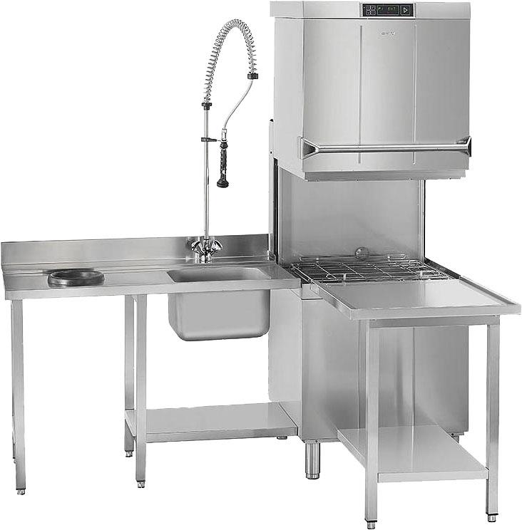 Купольная посудомоечная машина Smeg HTY615D