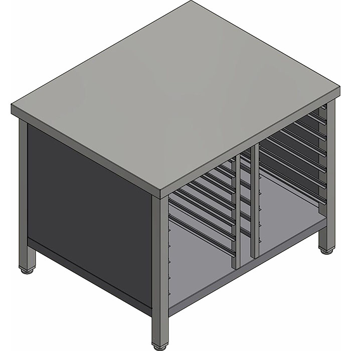 Подставка закрытая для пароконвектомата Техно-ТТ SCC-61/101/304 (выставочный)