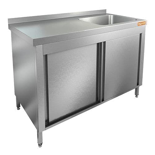 Стол-тумба с дверями Hicold НСЗК1М-9/7БП