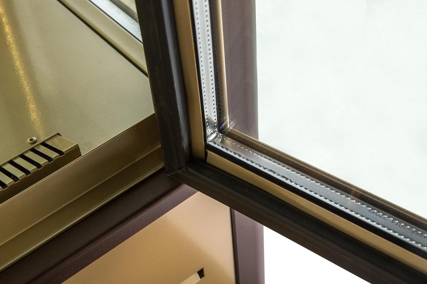 Витрина кондитерская Carboma R800C (D4 VM 800-1) Inox (0430)