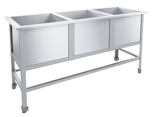 Ванна моечная Пищевые Технологии Эконом ЦК ВМО3-630ЭЦК-М