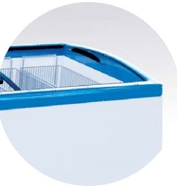 Ларь морозильный Italfrost CF400F (ЛВН 400 П) красный