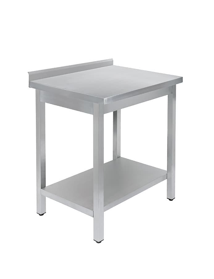 Стол универсальный Luxstahl СПУ-4/7 со сплошной полкой нерж