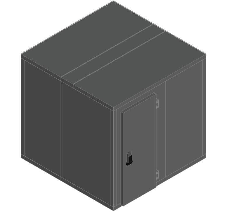 Камера холодильная Polair КХН-9,00 (2260х2260х2200) 80 мм