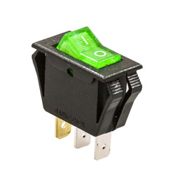 Переключатель Abat CS 789 зел (12000006493)