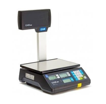 Весы торговые CAS ER JR-15CBU черные