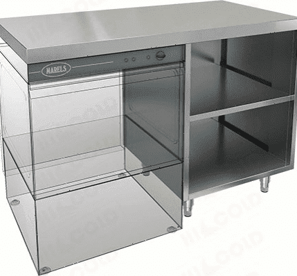 Стол под посудомоечную машину Hicold НБМСЗОКП-12/6Л