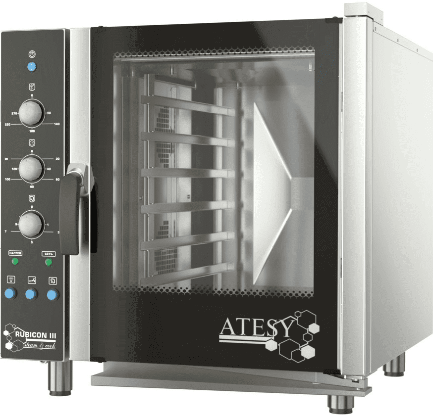 Пароконвектомат Atesy Рубикон АПК-6-1.1-03 инжекторный