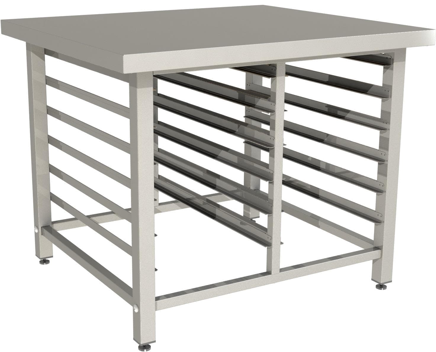 Подставка Restoinox ППКР-2-87/75 под пароконвектомат Tecnoeka EFK