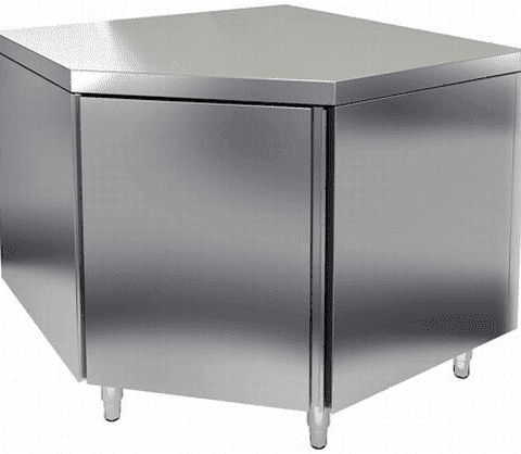 Стол производственный закрытый угловой Hicold НБМСЗУН-7