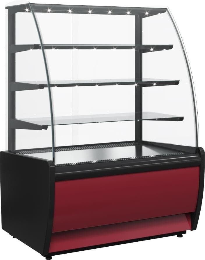 Витрина для шоколада Carboma K70 VH 1,3-1 (ВХСв-1,3д) 0102-0109