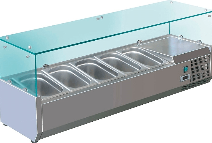 Витрина холодильная для ингредиентов Koreco VRX 1200-330 (335I)