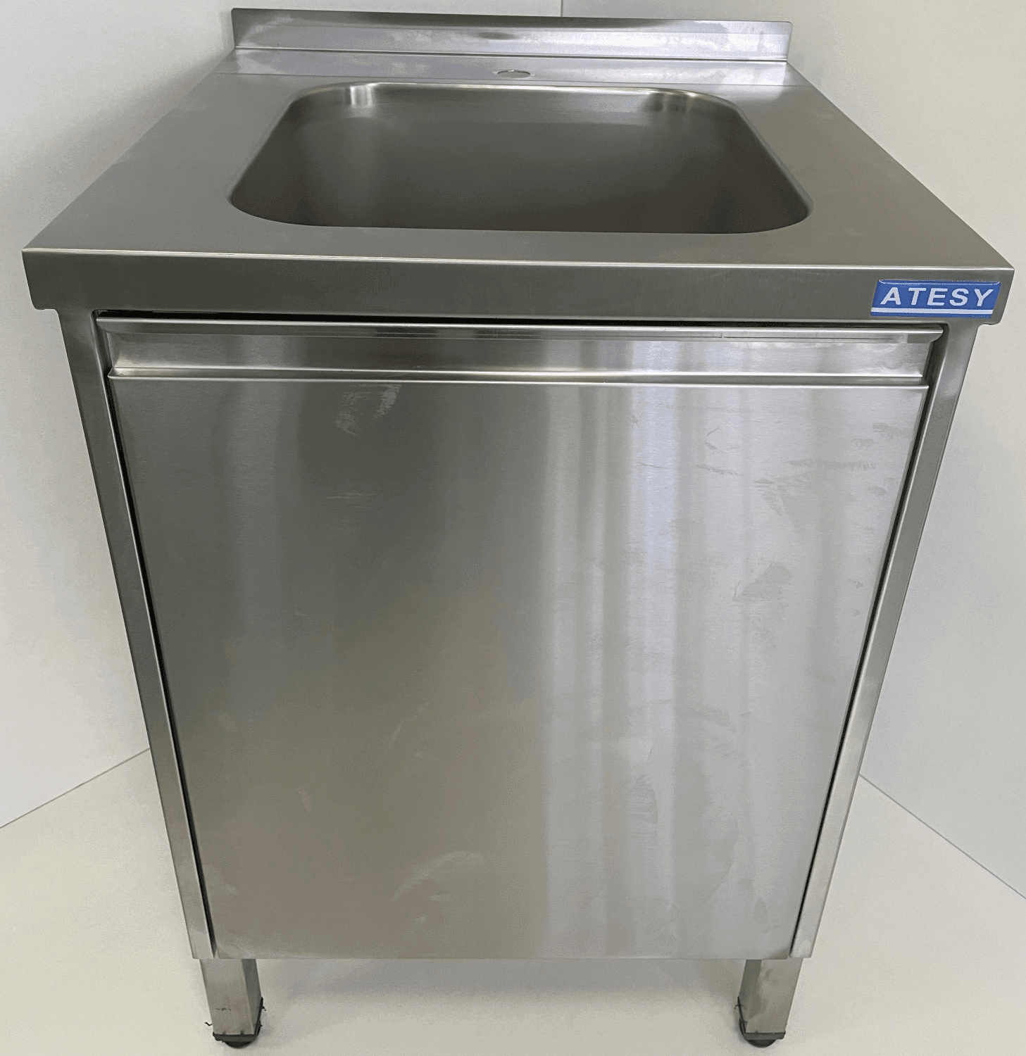 Стол с моечной ванной Atesy СТМ-С-1-1-700.600-Р-О