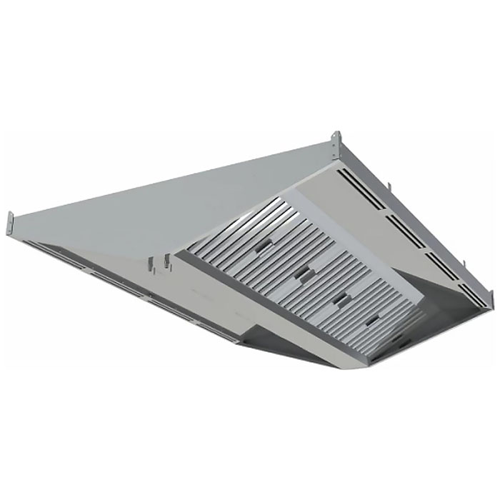 Зонт приточно-вытяжной центральный Restoinox ЗПВЦУ-23/14