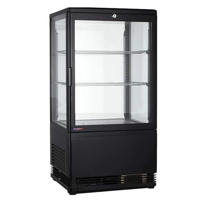 Витрина холодильная Cooleq CW-58, черная