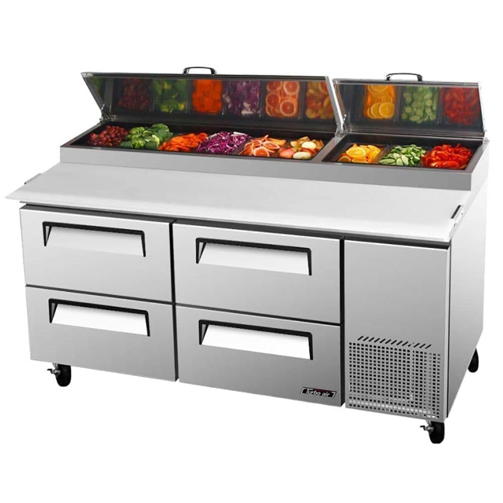 Стол холодильный (для пиццы) Turbo Air CTPR-67-2D-4