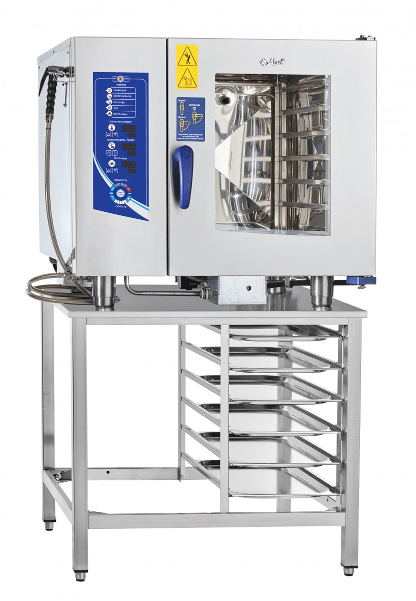 Пароконвектомат Abat ПКА 6-1/1ПМ2 (лицо нерж.) (11000035634)