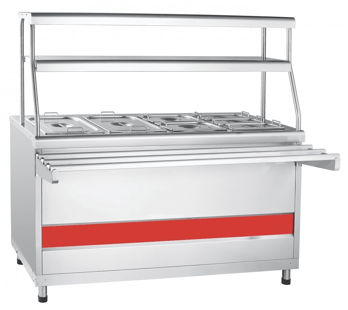 Мармит для вторых блюд Abat ЭМК-70КМ-01 с подогреваемыми полками, нерж. (21000802501)