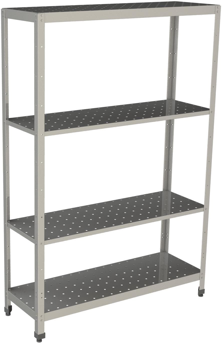 Стеллаж производственный перфорированный Restoinox СТПП-14/7-ЭН