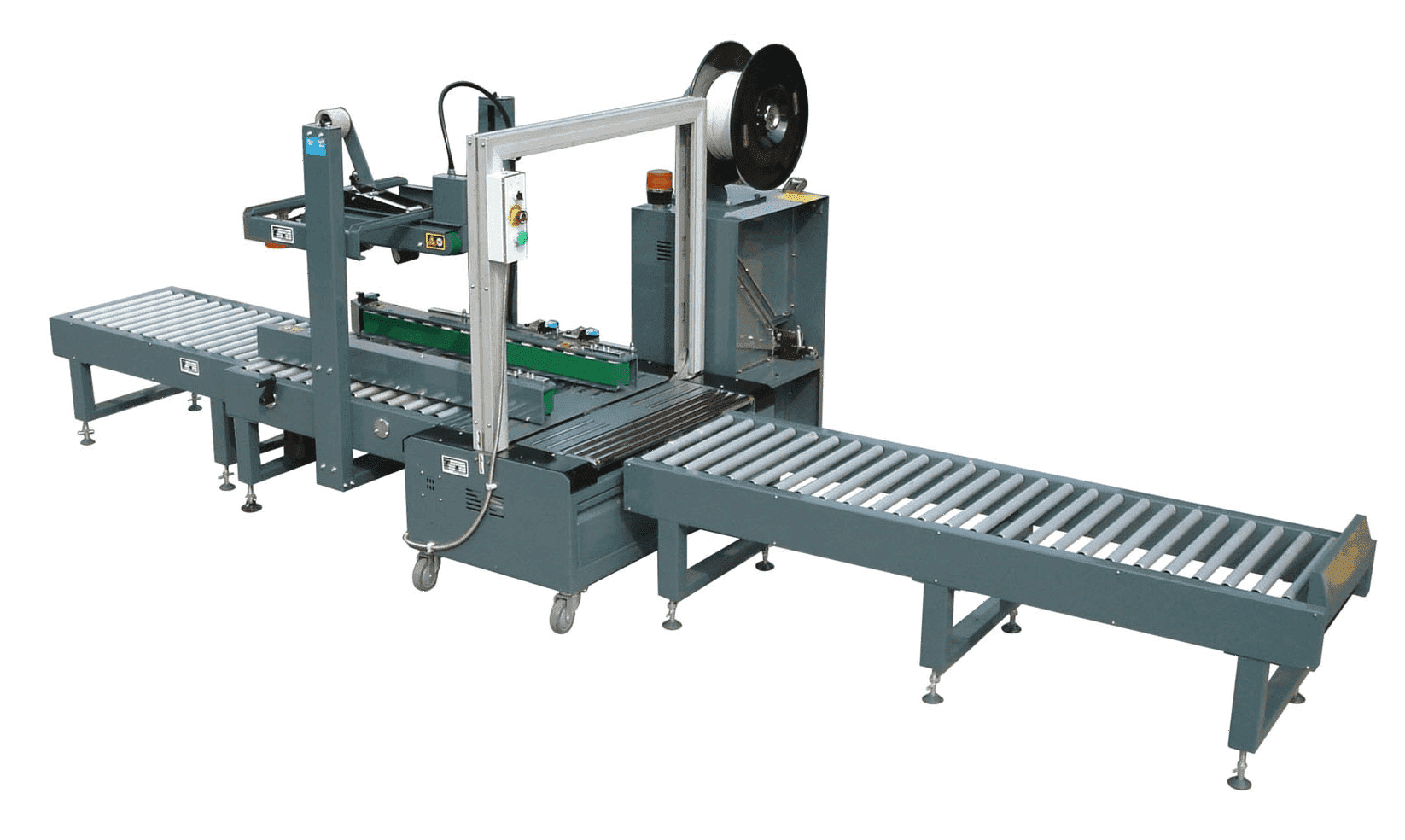 Автомат для упаковки коробок ПП лентой Магикон XFK