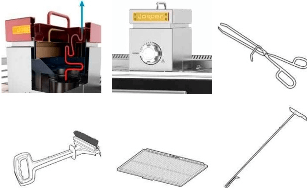 Печь-гриль хоспер на твердом топливе Josper HJX-PRO-L175-WTD