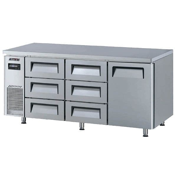 Стол холодильный Turbo Air KUR18-3D-6-600 с ящиками