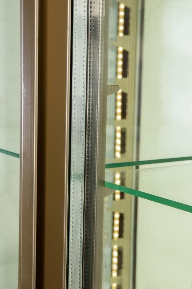 Витрина кондитерская Carboma R800C (D4 VM 800-1) Inox (0430)