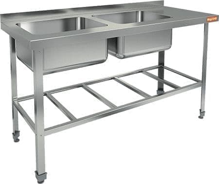 Ванна моечная Hicold НСО2М-15/6БРЛ ЭН