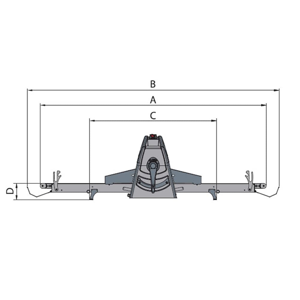 Тестораскаточная машина Flamic SF500BDX1000