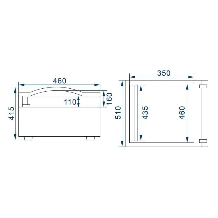 Вакуумный упаковщик Kocateq Boxer 43/10/11