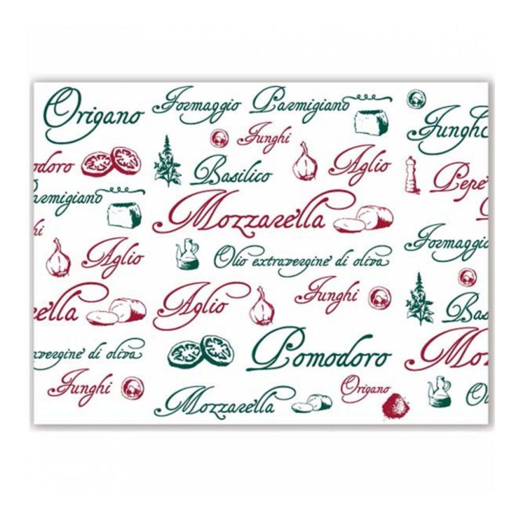 Подкладка сервировочная (плейсмет) "Пицца", 31х43 см, 500 шт/уп, бумага Garcia De Pou | 154.34