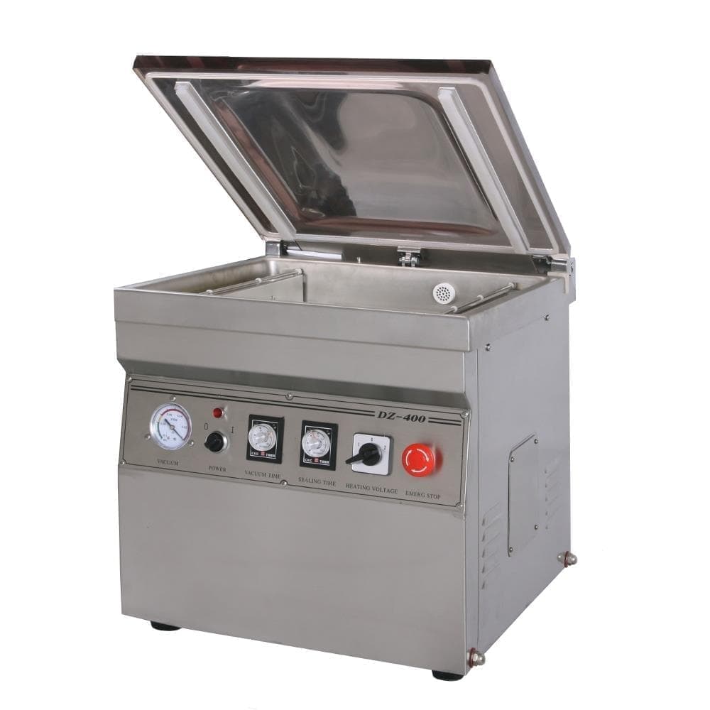 Вакуумный упаковщик Hualian Machinery HVC-400/2T-G (DZQ-400/2T) нерж, газ