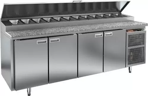 Стол холодильный (для пиццы) Hicold PZ1_1111/GN камень