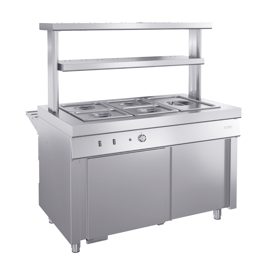 Мармит для вторых блюд Atesy Ривьера М2-1200-02-СО без полок