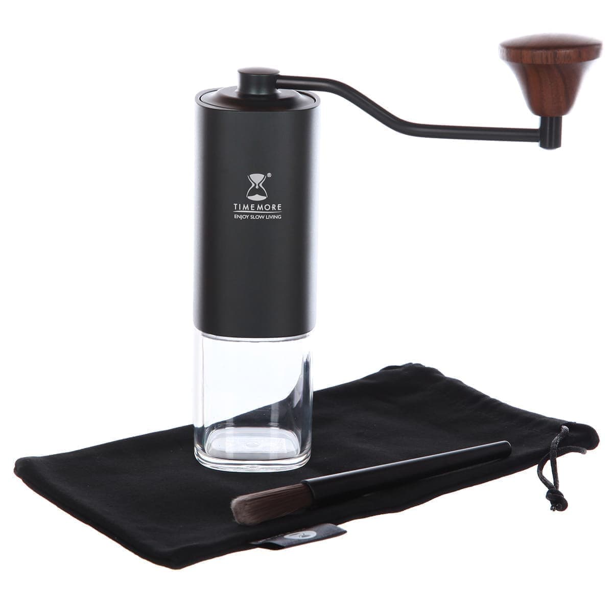 Кофемолка ручная Timemore G1S Titanium version,чёрная