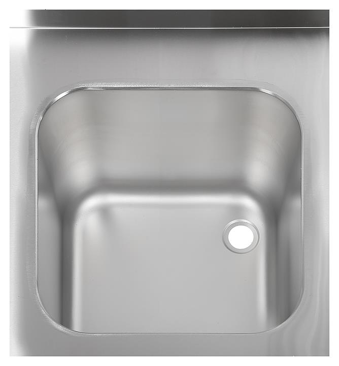 Ванна моечная Luxstahl ВМ3 18/7/8.5 (сталь 430-0,8)