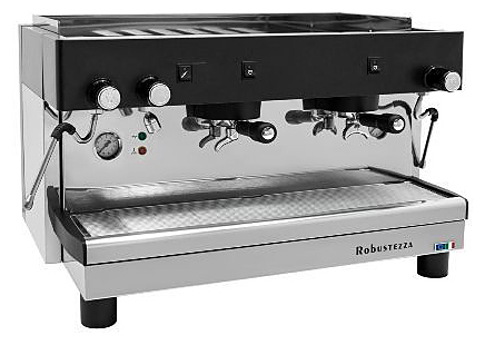 Кофемашина рожковая Robustezza STH2M 220/380 высокие группы, черная