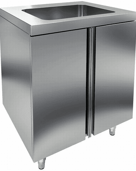 Стол с моечной ванной Hicold НБМСЗМ-7/6