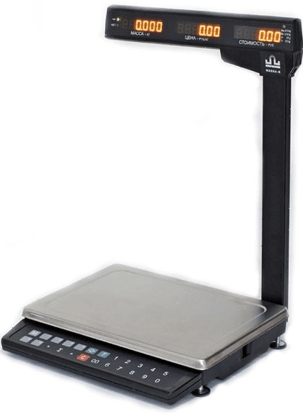 Весы торговые Масса-К МК-15.2-ТН21