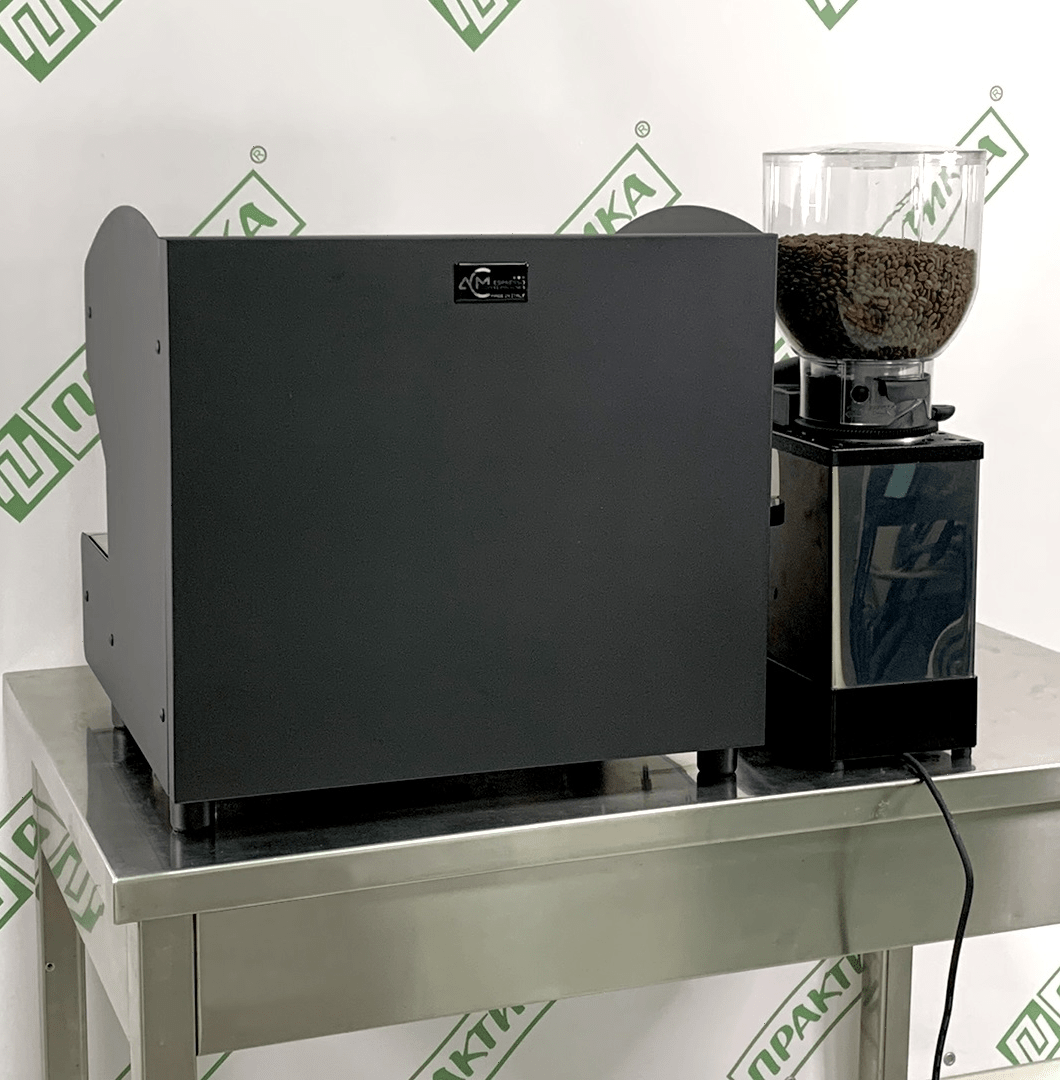 Кофемашина рожковая ACM Rounder 2 GR Compatta NERO (ACMRD002CN+high cup) высокие группы