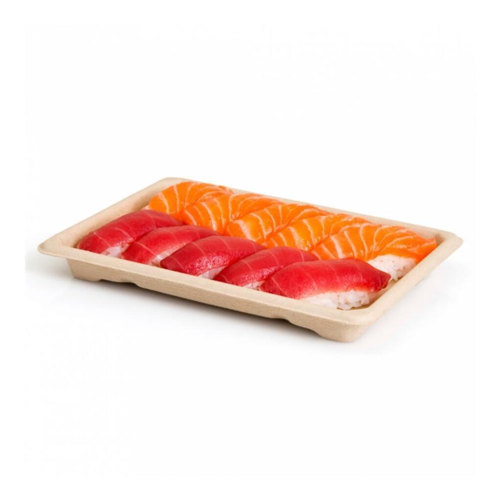 Коробка для суши Bionic 18,5х13х1,5 см, 50 шт сахарный тростник Garcia De Pou | 212.95