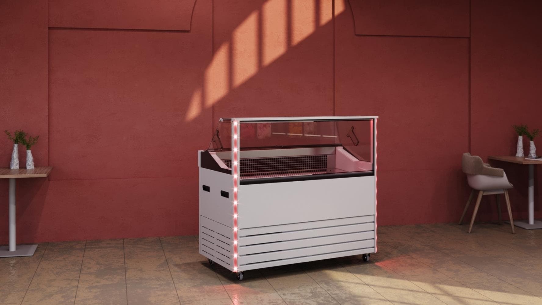 Витрина для мороженого Carboma IC72 SL 1,3-1 9003