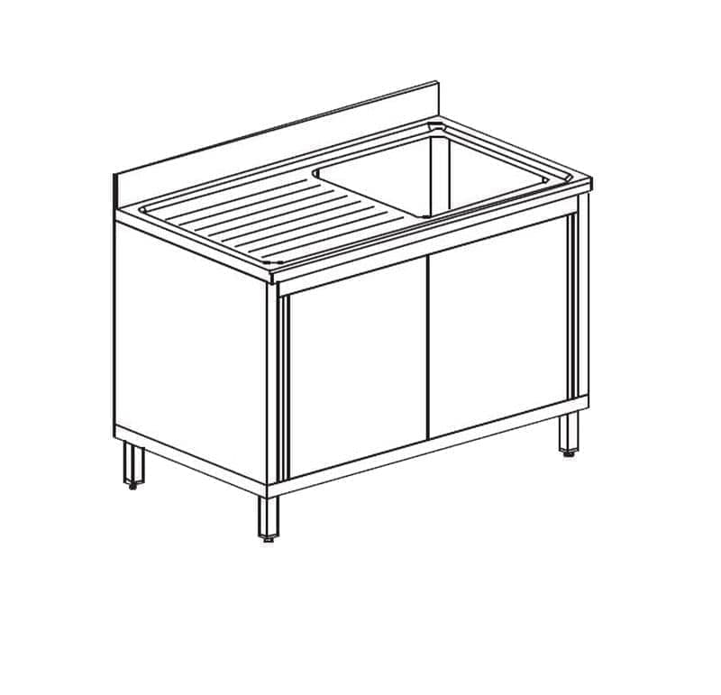 Ванна моечная Apach Chef Line LS137-55LWSD