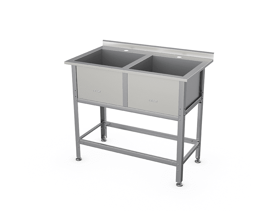 Ванна моечная Atesy ВСМ-Б-2.530-1-02 (ВМ-2/530 с бортом)